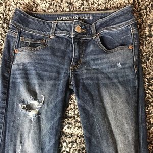 American Eagle jeans size 4 long kick boot